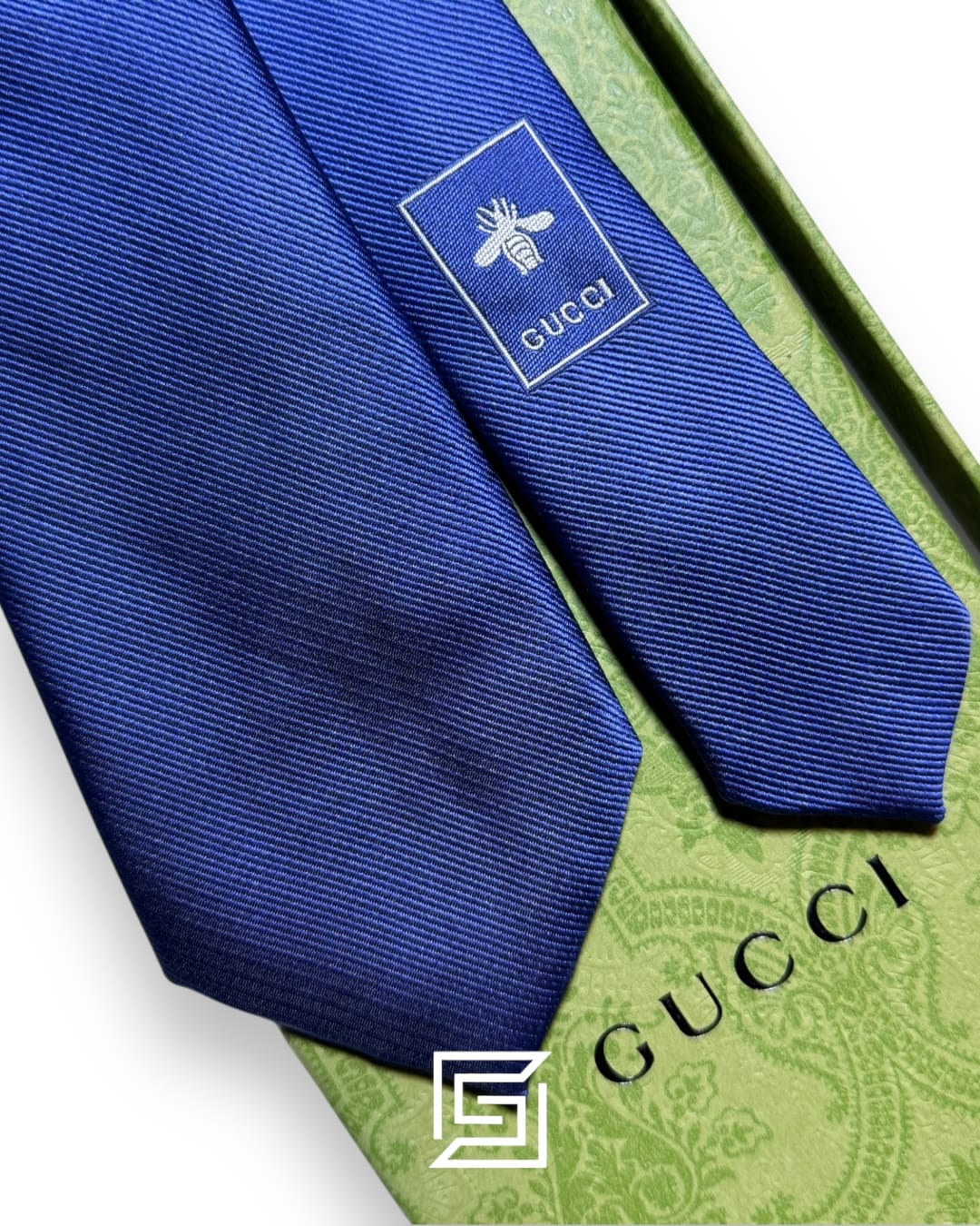 Gucci - Navy Blue Color With Big Bee Signature