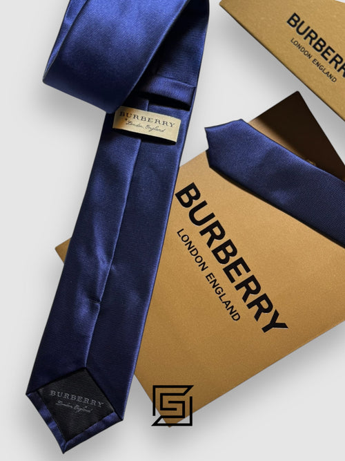 BURBERRY - Navy Blue TB Logo