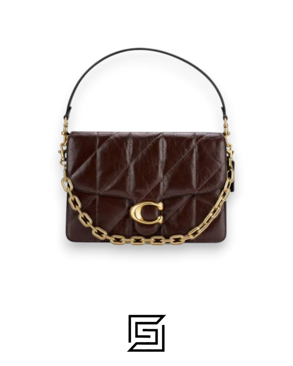 CHAIN TABBY SHOULDER BAG 30 WITH QUILTING CAF54