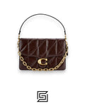 CHAIN TABBY SHOULDER BAG 30 WITH QUILTING CAF54