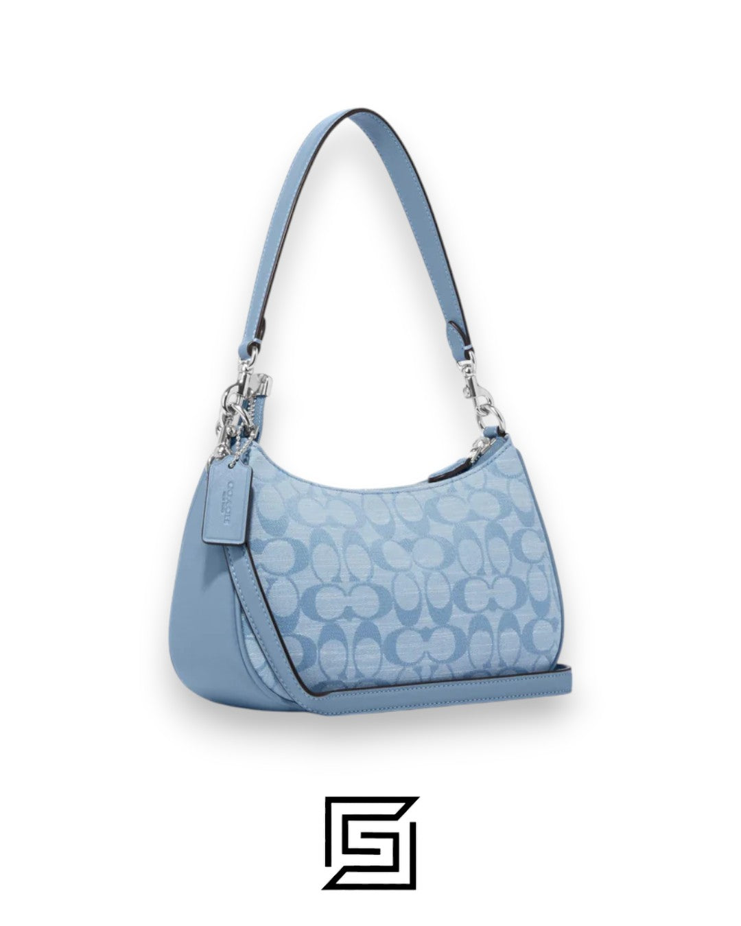Teri Shoulder Bag In Signature Chambray CH139