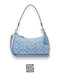 Teri Shoulder Bag In Signature Chambray CH139