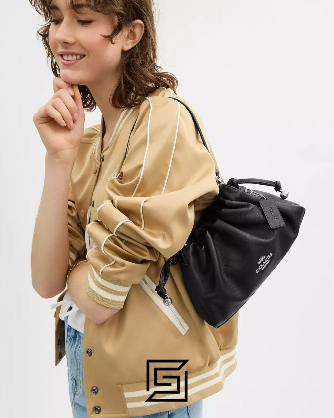 Faye Shoulder Bag With Ruching CV529