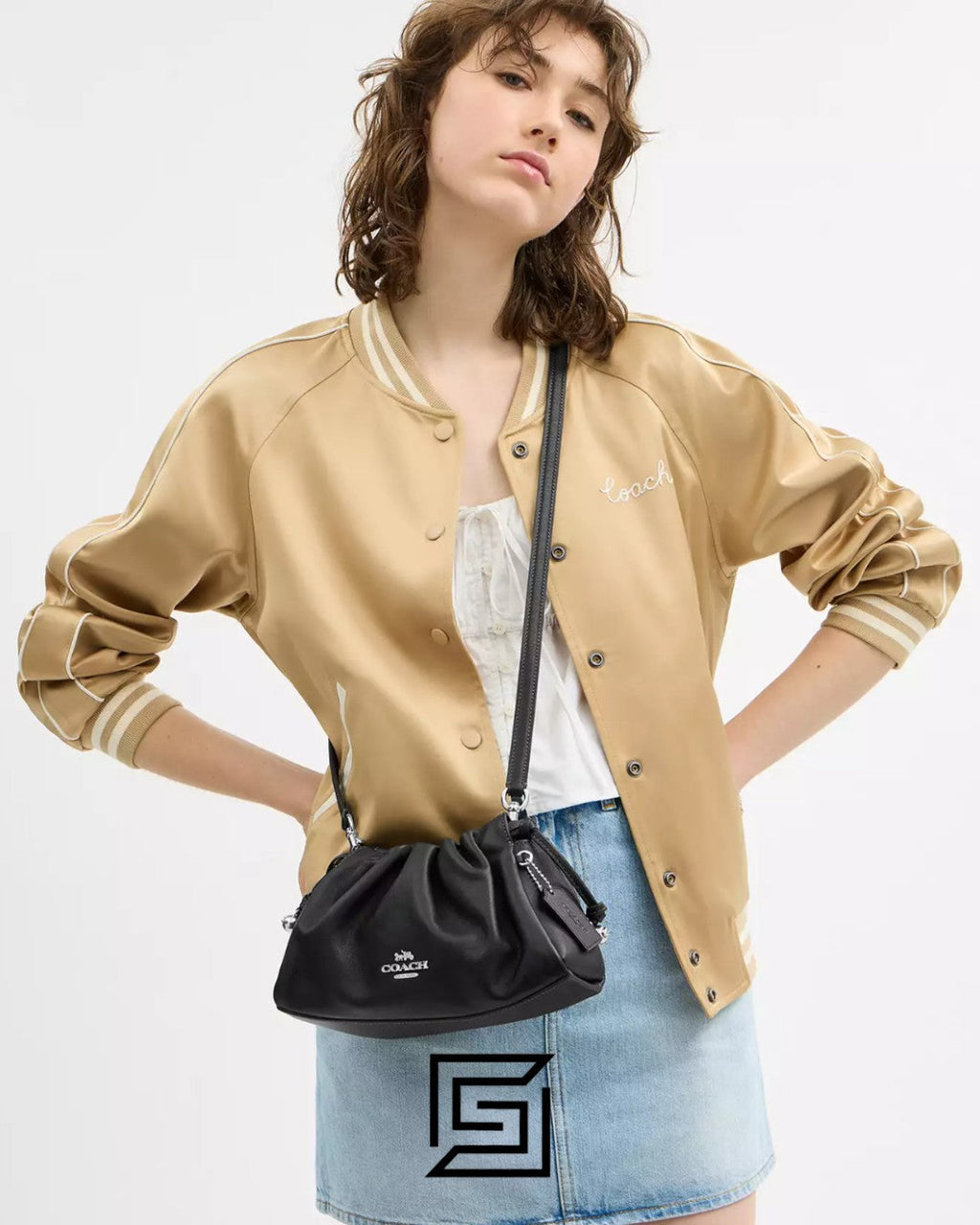 Faye Shoulder Bag With Ruching CV529