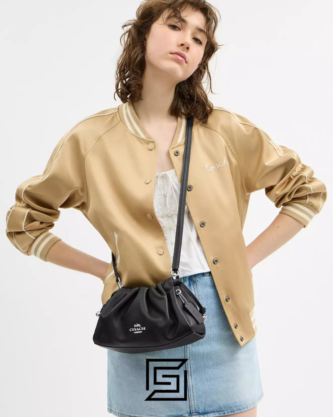 Faye Shoulder Bag With Ruching CV529
