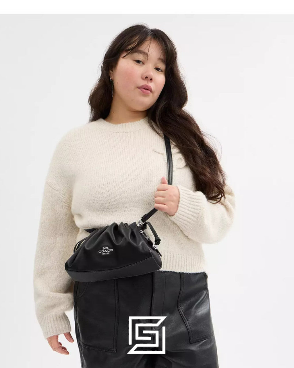 Faye Shoulder Bag With Ruching CV529