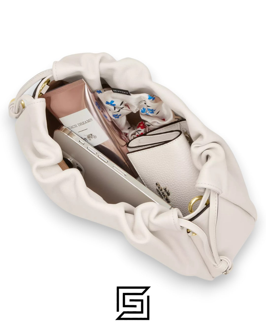 Faye Shoulder Bag With Ruching CV529