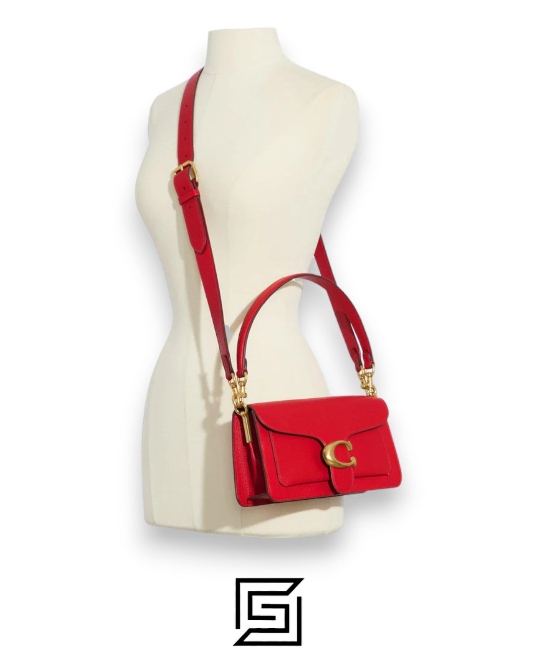 Tabby Shoulder Bag 26 Style  Number 73995 Red