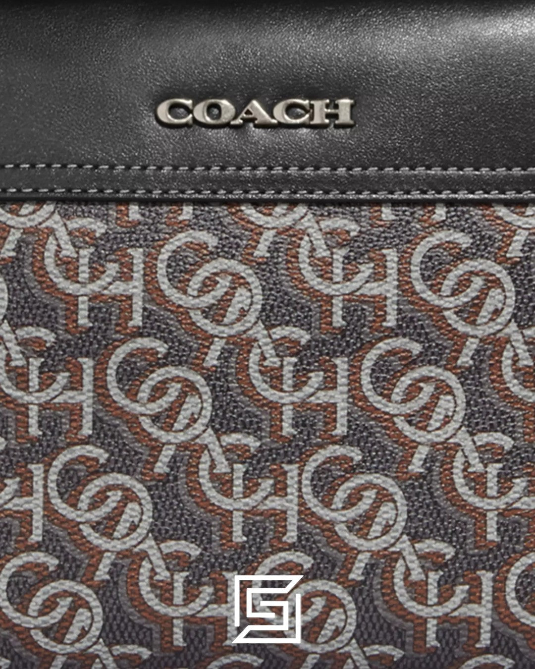 Graham Crossbody Bag With Coach Monogram Print CF484