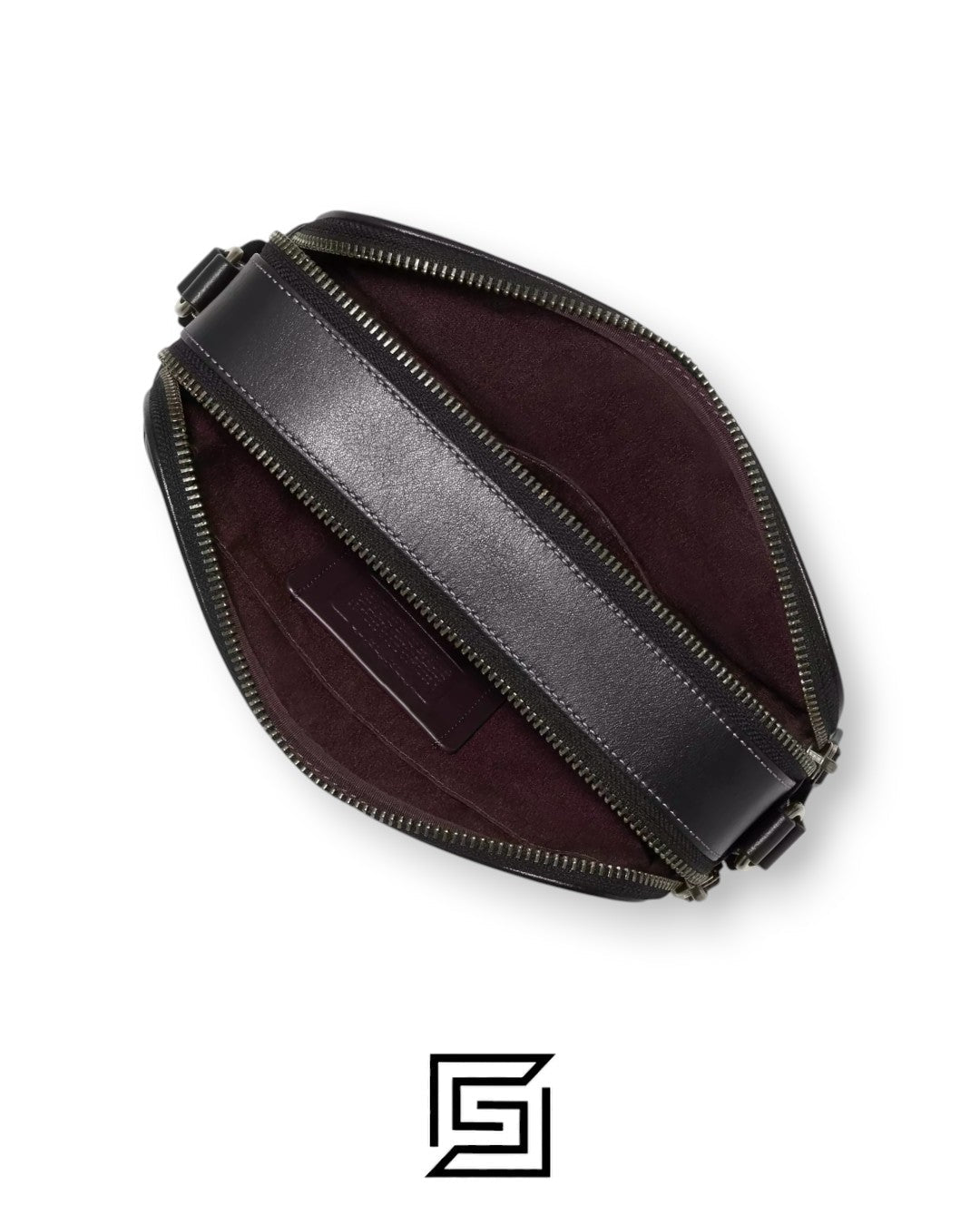 Graham Crossbody Bag With Coach Monogram Print CF484