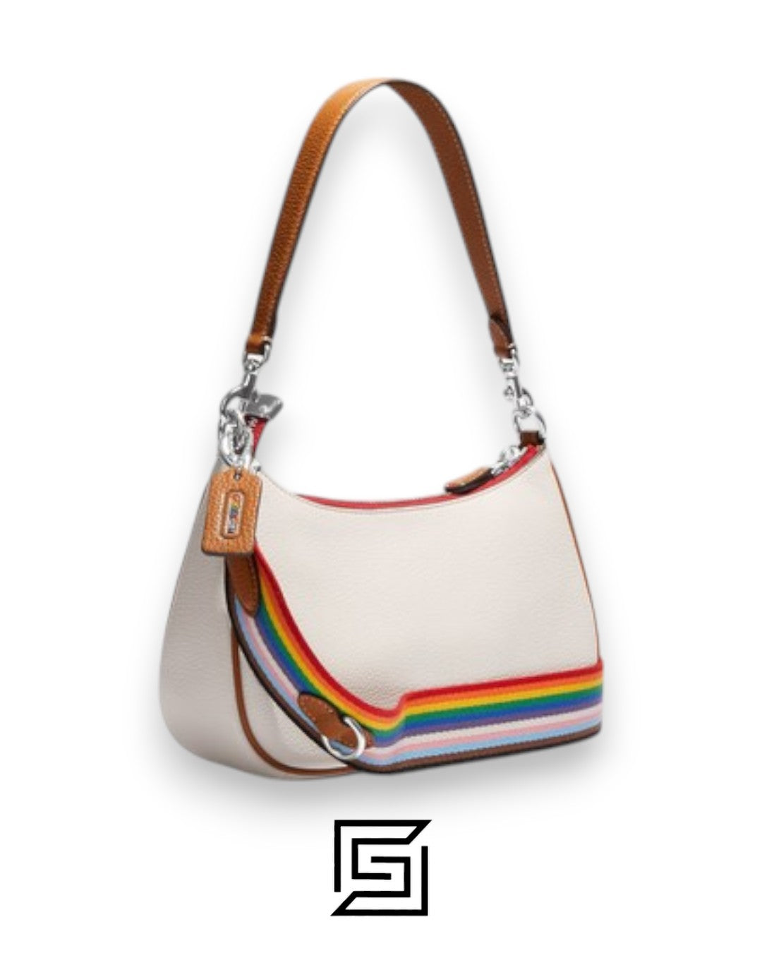 Teri Shoulder Bag With Patches CJ604