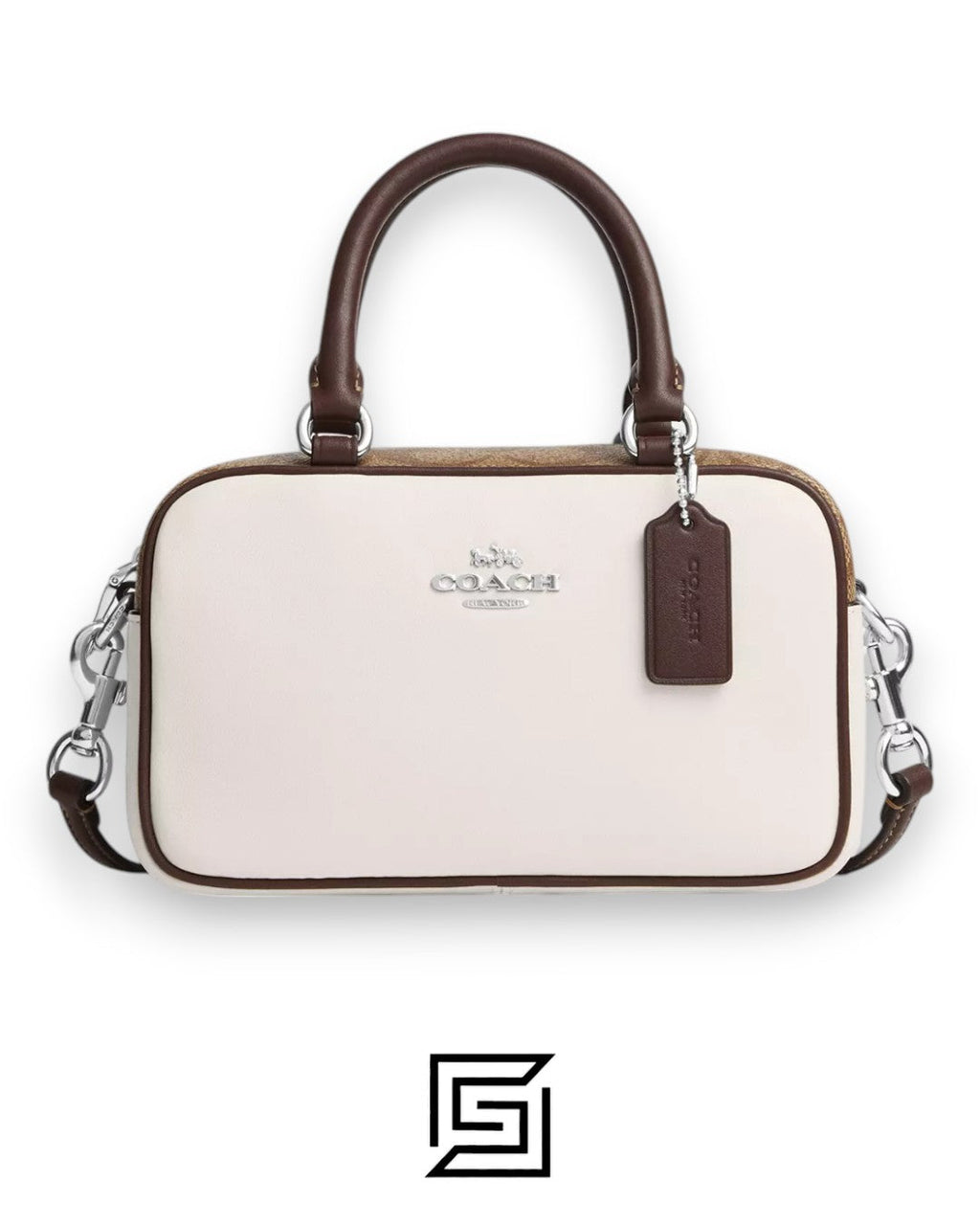 Satchel Crossbody In Signature Colorblock CV704