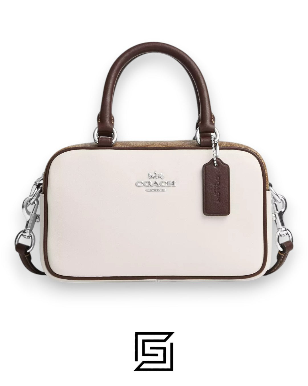 Satchel Crossbody In Signature Colorblock CV704
