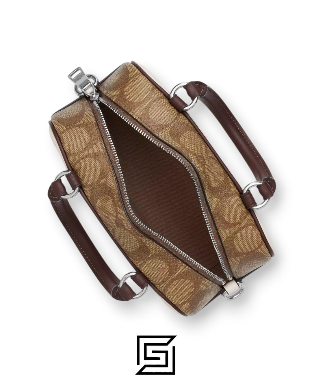 Satchel Crossbody In Signature Colorblock CV704