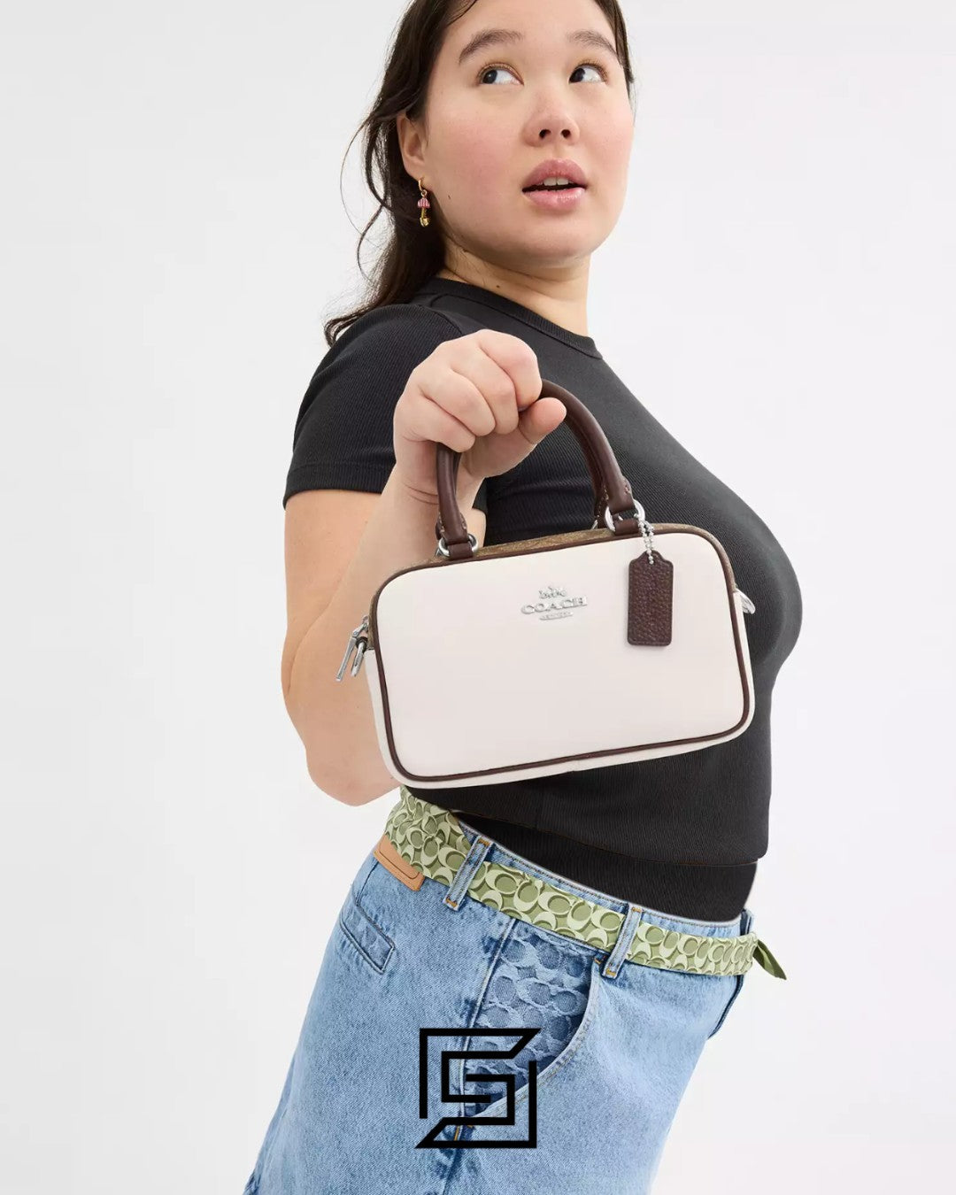 Satchel Crossbody In Signature Colorblock CV704