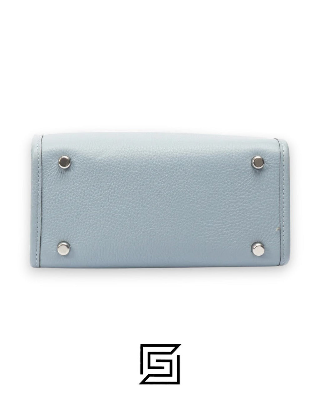 Dempsey Tote 22 In Signature Jacquard With Stripe And Coach Patch Style No. C8417 Light Blue