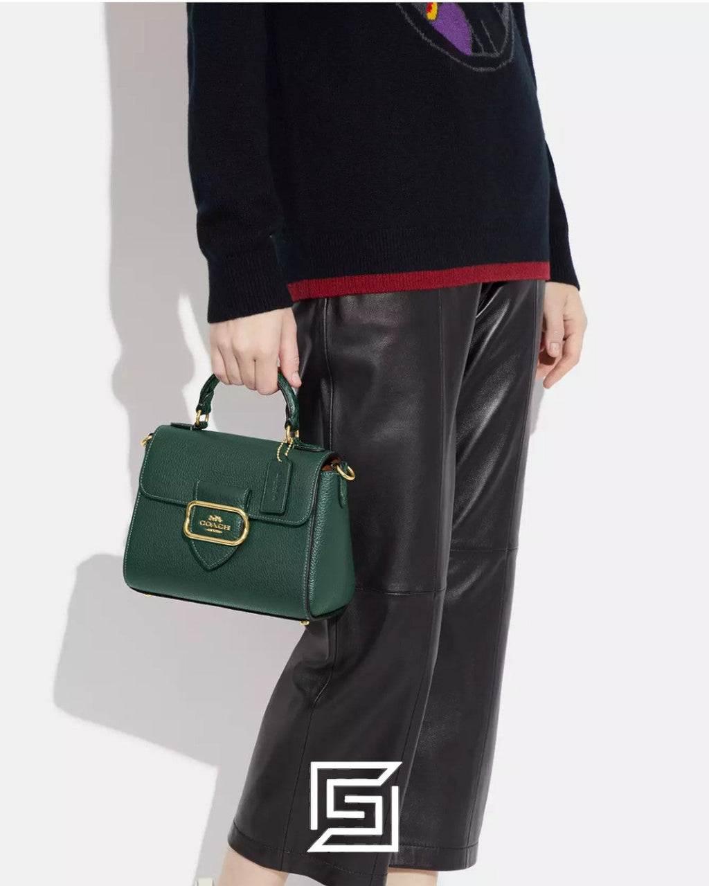 Morgan Top Handle Satchel Bag CE568