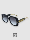 نظارات شمسية FENDI FE40065 للنساء - رمادي