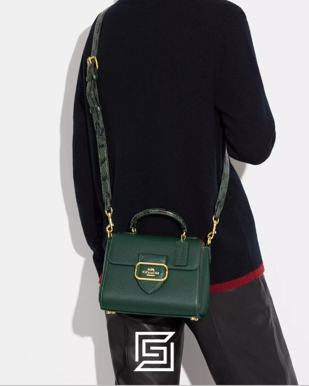 Morgan Top Handle Satchel Bag CE568