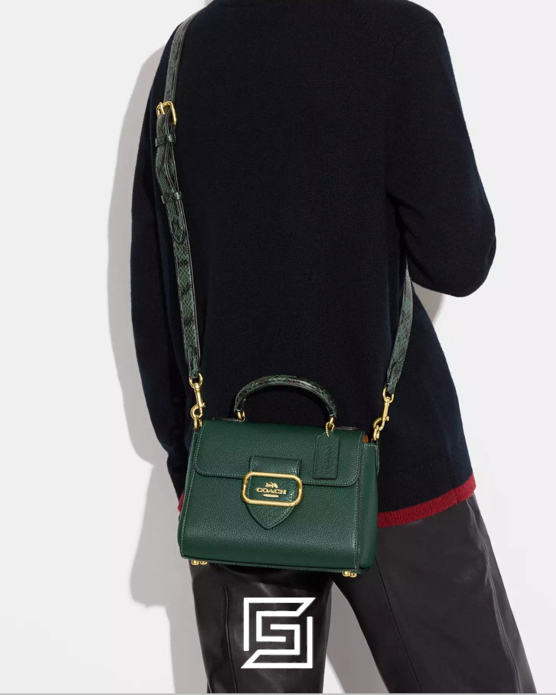 Morgan Top Handle Satchel Bag CE568