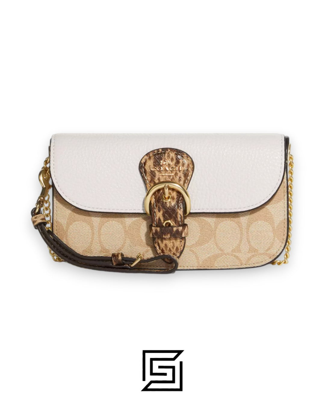 Kleo Crossbody In Blocked Signature Canvas CA441