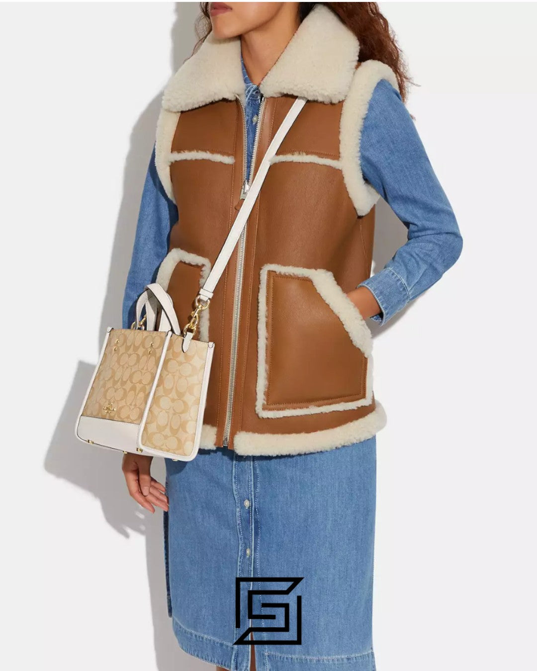 Dempsey Tote Bag 22 In Signature Canvas C5122