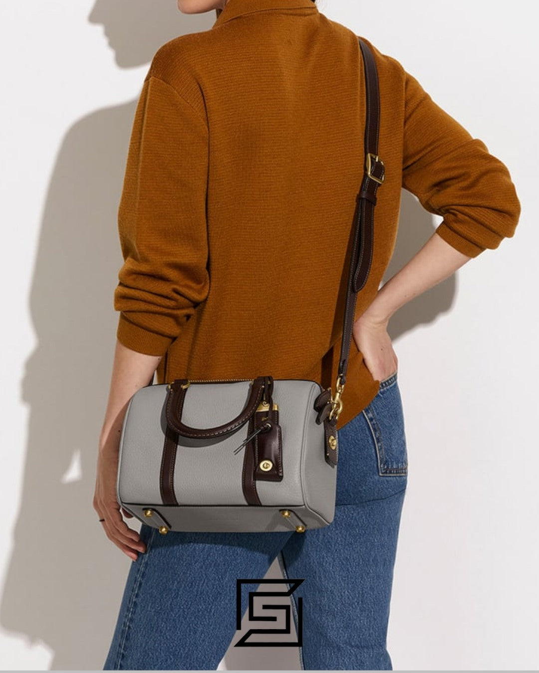 Coach Ruby Satchel 25 In Colorblock C8530
