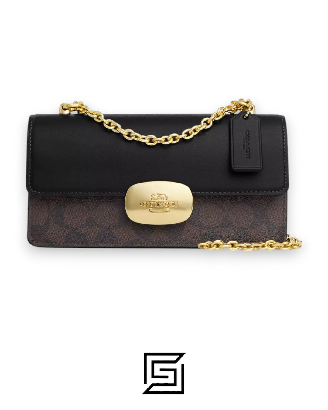 Eliza Flap Crossbody Bag In Signature Canvas CR528