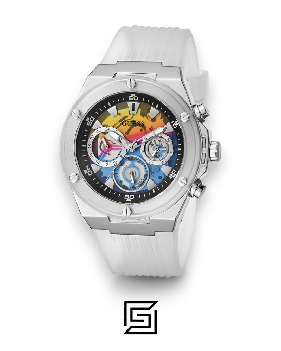 GUESS MEN TRANSPARENT TONE Analog Watch -GW0425G4