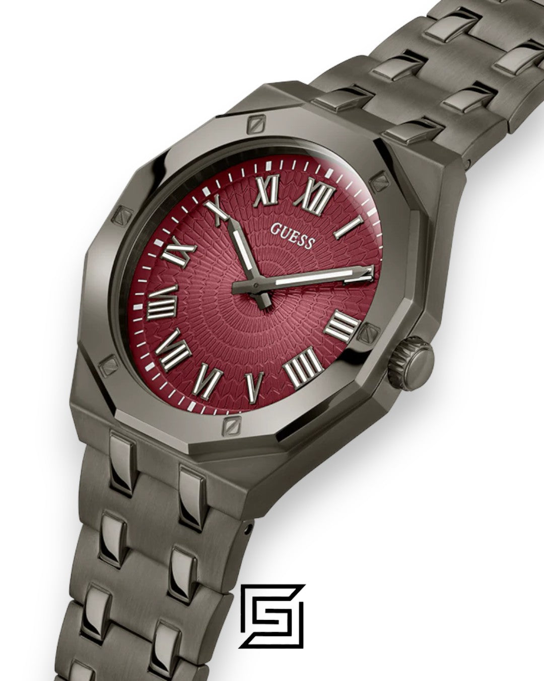 GUESS MEN GUN Tone Analog GW0575G5