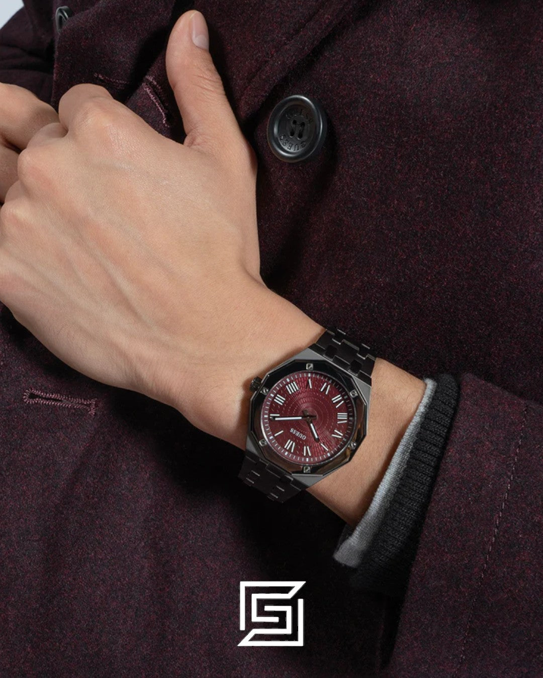GUESS MEN GUN Tone Analog GW0575G5