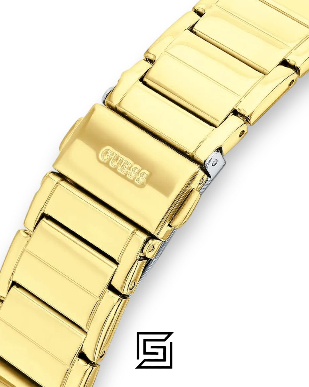 GUESS Ladies Gold Tone Analog Watch GW0552L2