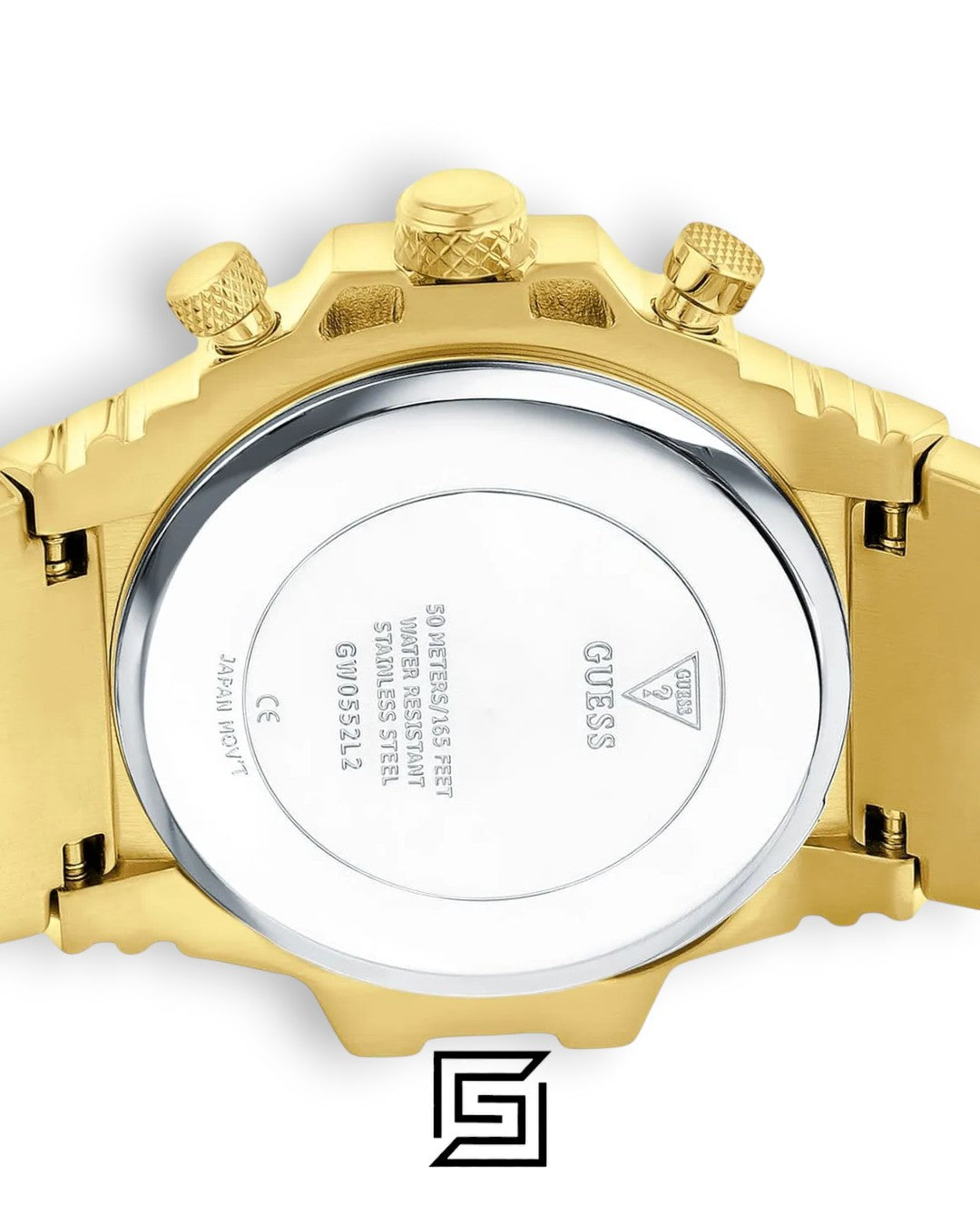 GUESS Ladies Gold Tone Analog Watch GW0552L2