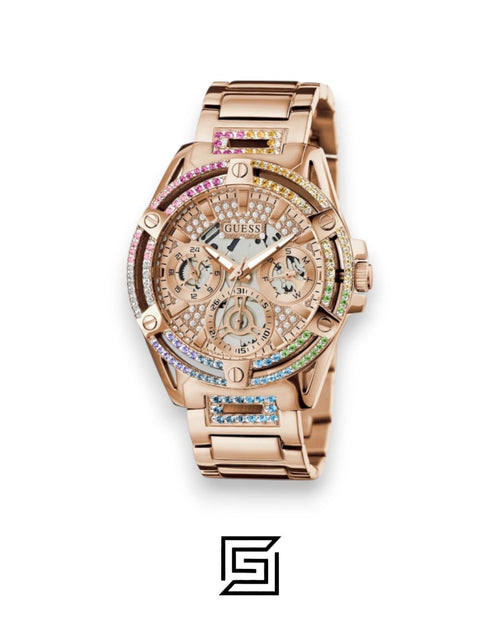 GUESS Ladies ROSE Gold Tone Analog Watch GW0464L5