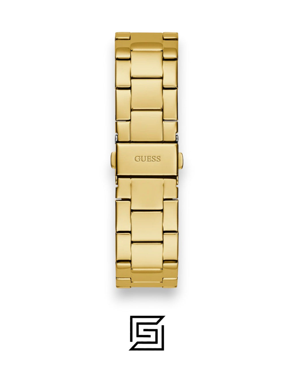 ساعة يد أنالوج GUESS نسائية باللون الذهبي طراز GW0606L2