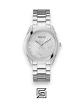 ساعة أنالوج فضية اللون GW0606L1 نسائية من GUESS