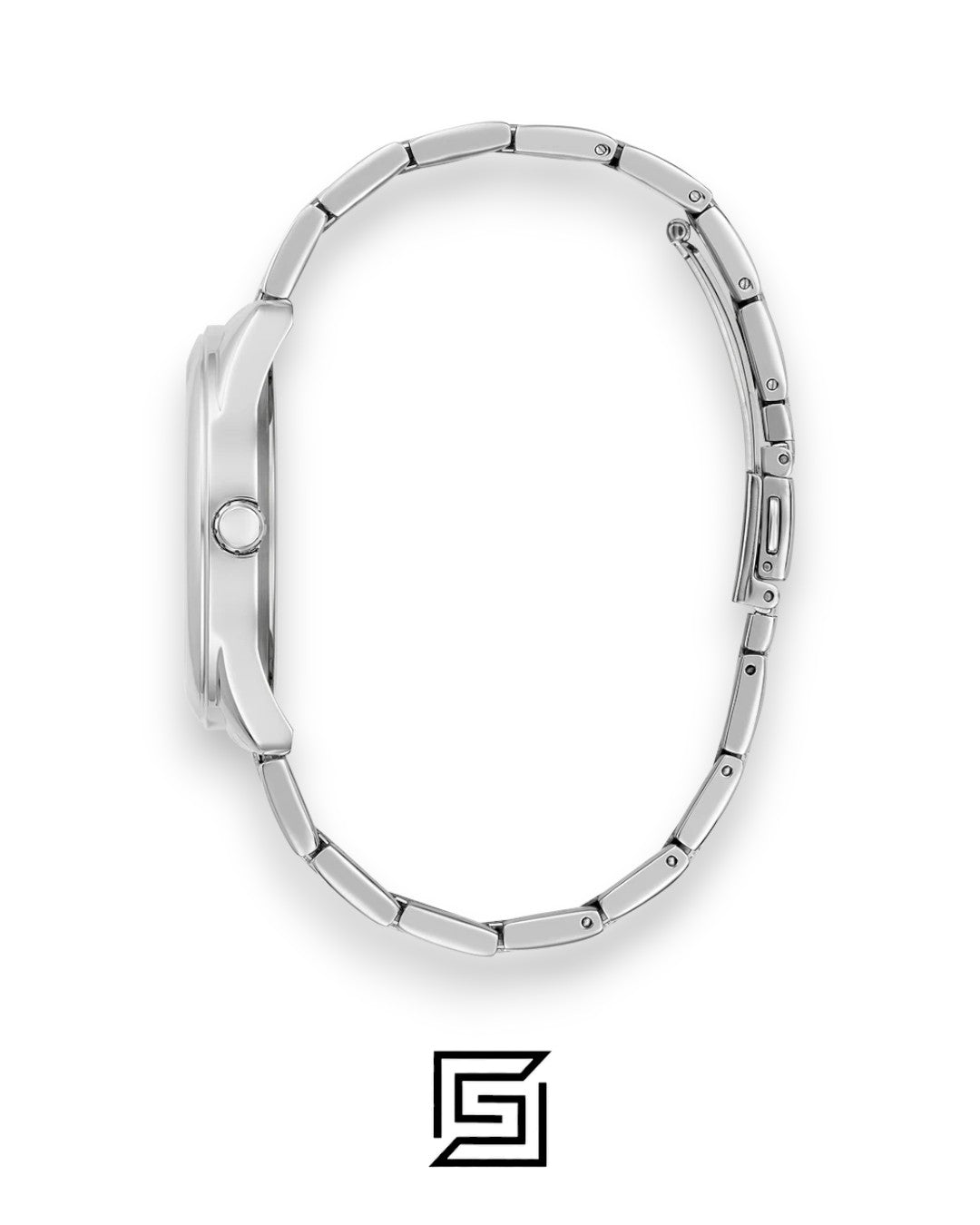 GUESS Ladies SILVER Tone Analog Watch GW0606L1