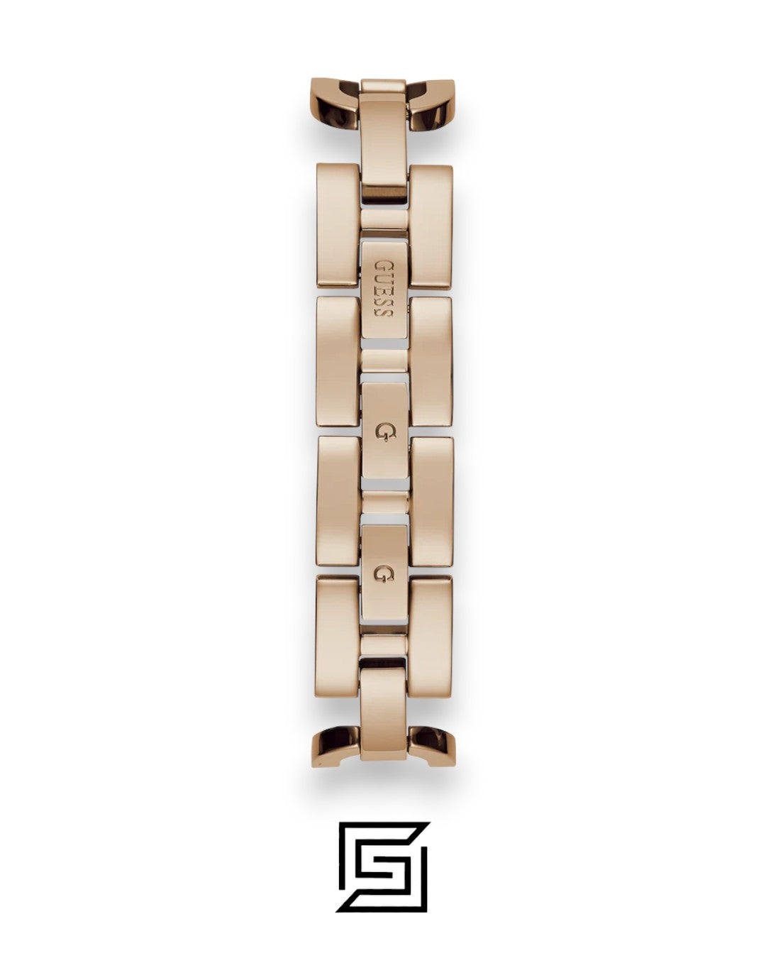 ساعة يد Guess حريمي لون ذهبي وردي أنالوج GW0683L3
