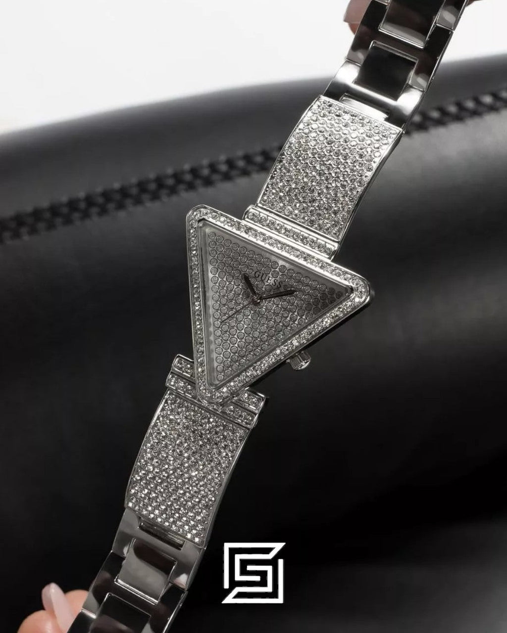 GUESS Ladies SILVER Tone Analog GW0644L1