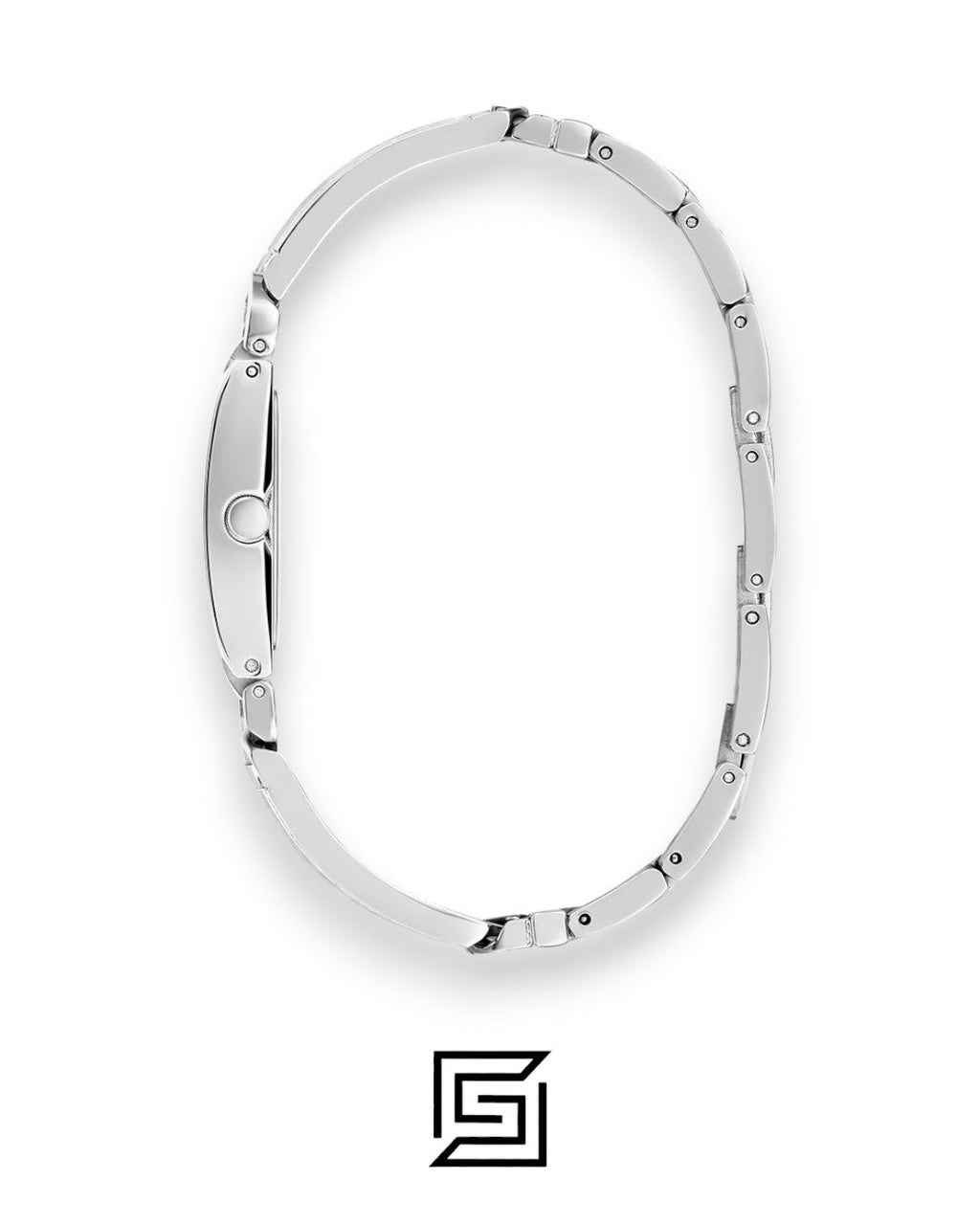 GUESS Ladies SILVER Tone Analog GW0807L1