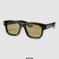 Jacques Marie Mage PLAZA Sunglasses - TRANSPERENT -OLIVE