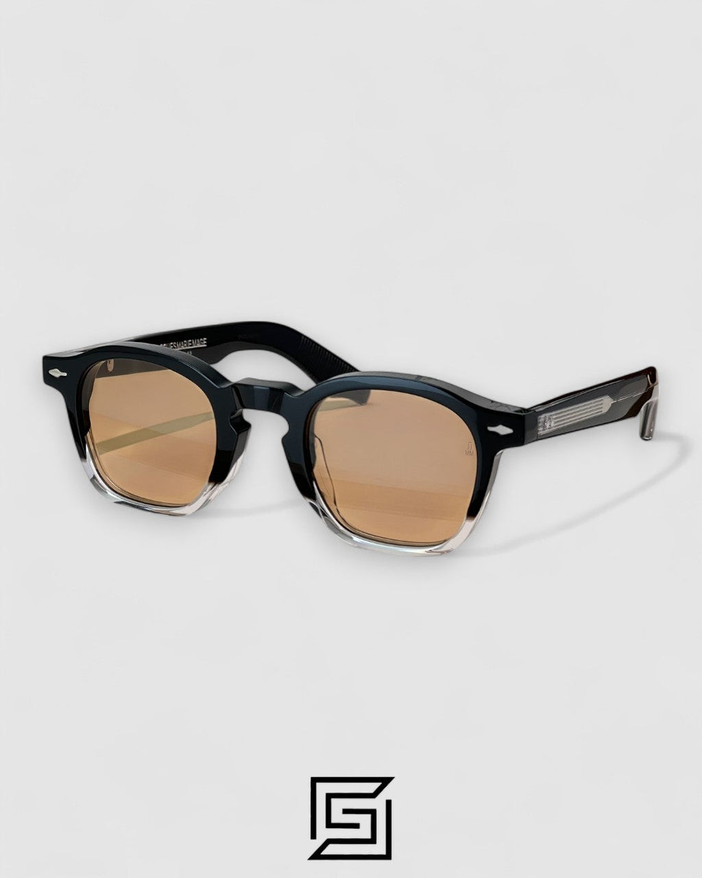 Jacques Marie Mage sunglasses ZEPHIRIN JMM - HALF BLACK- BROWN