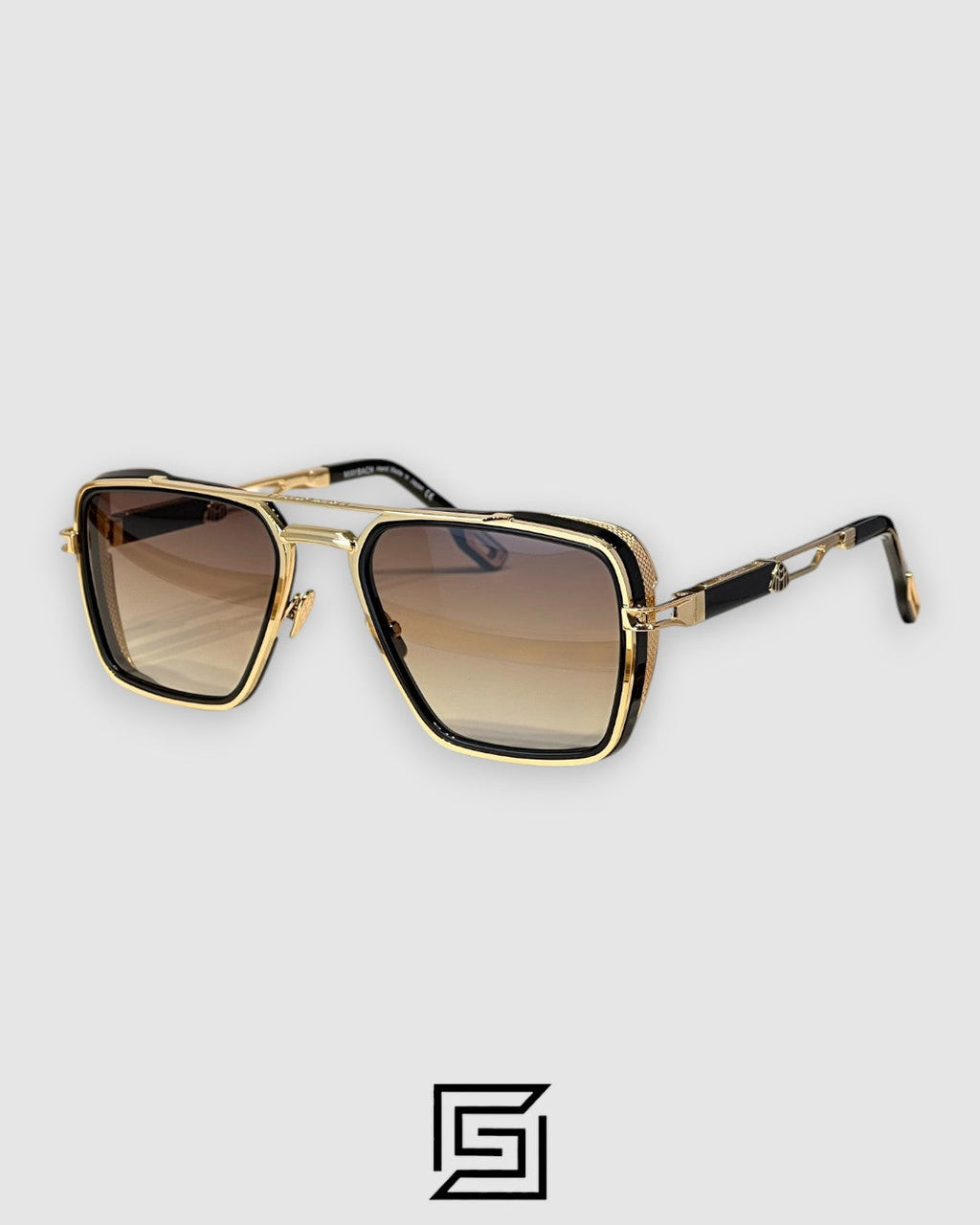 MAYBACH THE AMARI Sunglasses For Men - black_honey