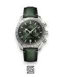 Omega Speedmaster Moonwatch – Green Dial & Leather Strap