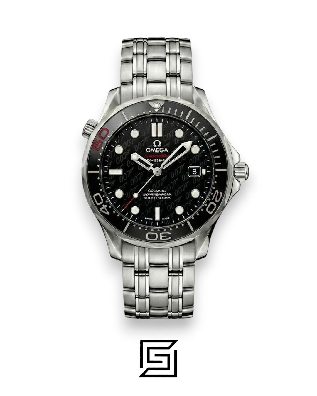 Omega Seamaster Professional Diver 300M – 50th Anniversary "James Bond" – Black Dial (41mm)