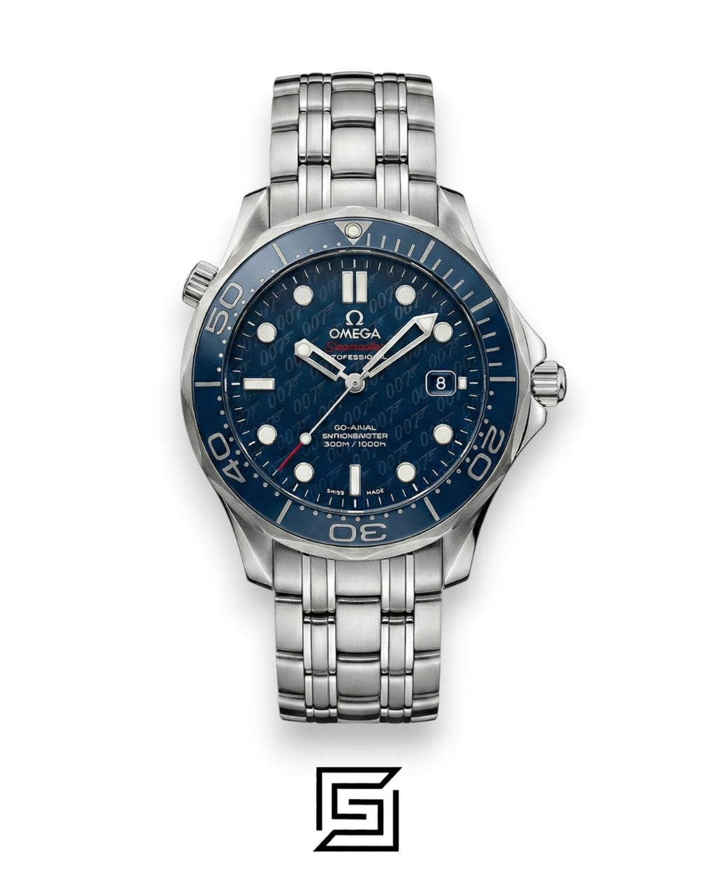Omega Seamaster Professional Diver 300M – 50th Anniversary "James Bond" – Blue Dial (41mm)