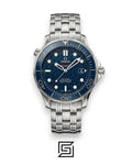 Omega Seamaster Professional Diver 300M – 50th Anniversary "James Bond" – Blue Dial (41mm)