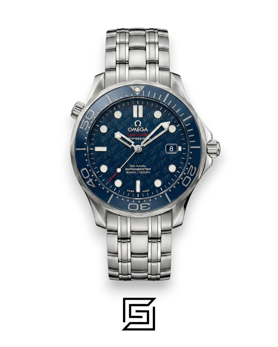 Omega Seamaster Professional Diver 300M – 50th Anniversary "James Bond" – Blue Dial (41mm)