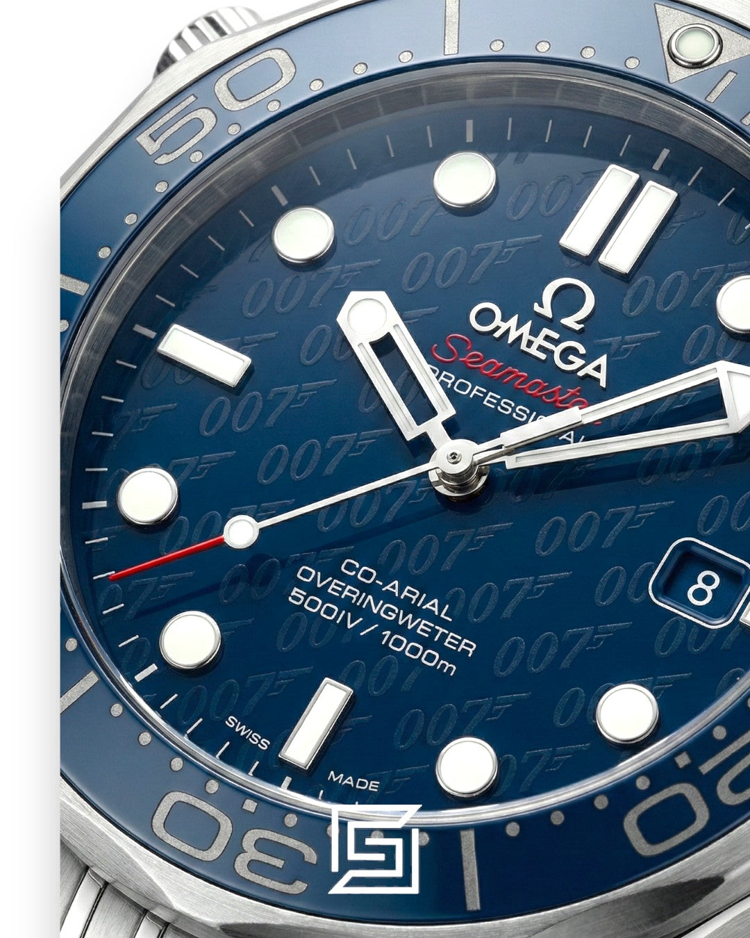 Omega Seamaster Professional Diver 300M – 50th Anniversary "James Bond" – Blue Dial (41mm)