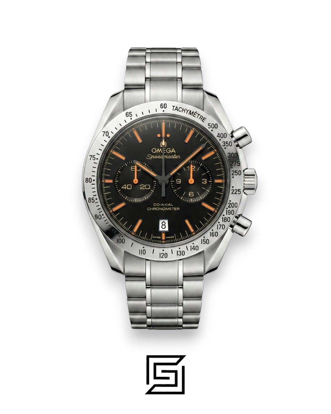 Omega Speedmaster '57 Co-Axial Chronograph – Black Dial & Orange Hands